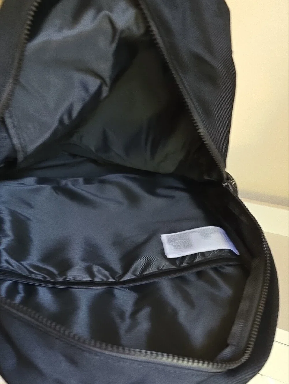 NWT Abercrombie & Fitch Black Everyday Backpack with Pencil Case-Large